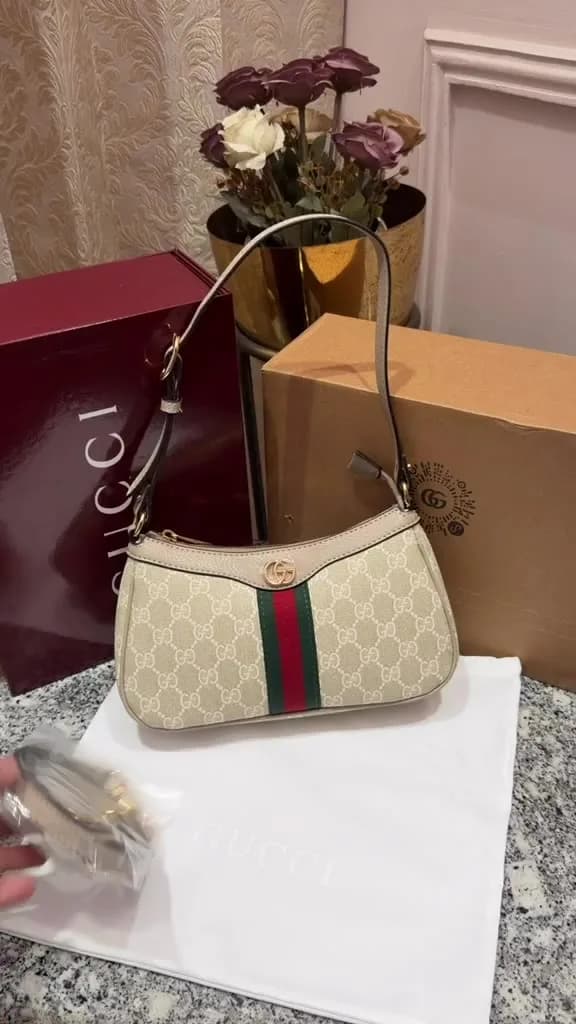 Gucci Sling Belt, Dustbag, Cards Tags Matzhub Handbags