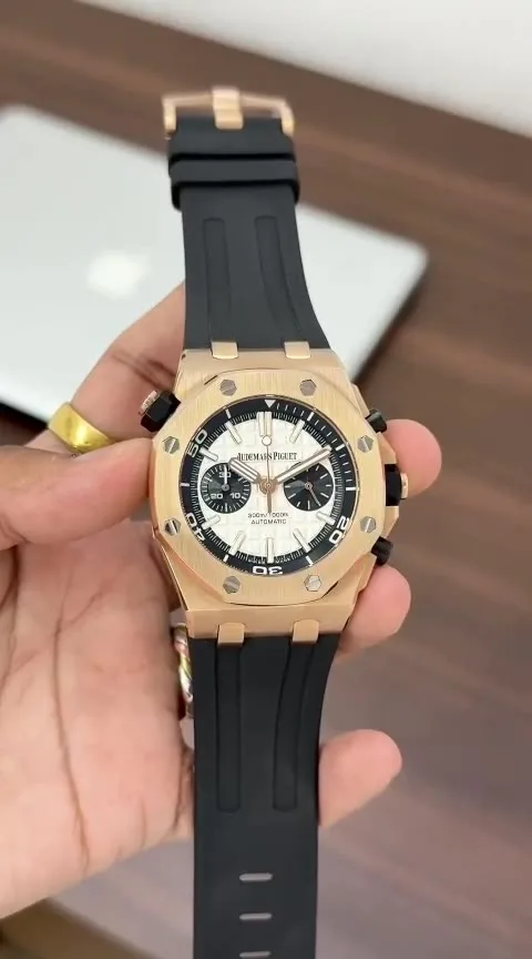 Armani Chronograph Rose Gold Watch