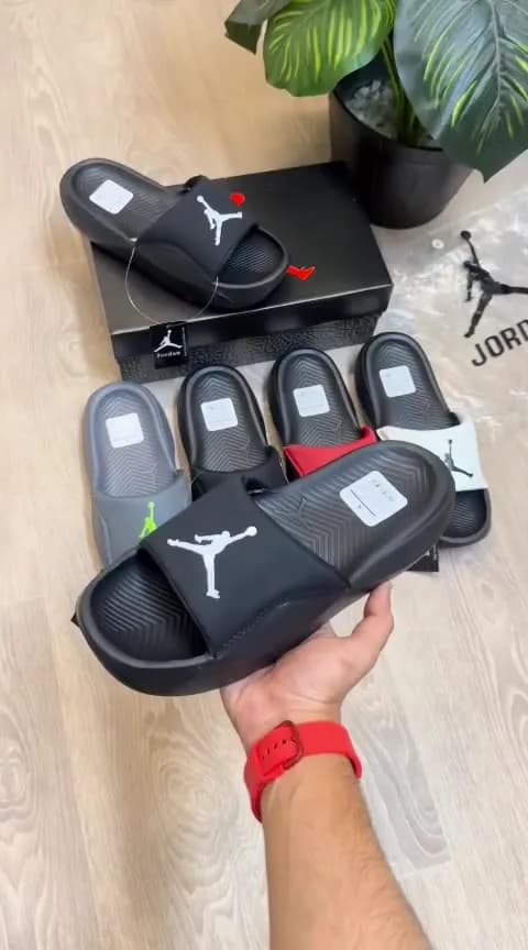 Air Jordan Franchise Slides In Red